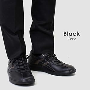 本革ウォーキングシューズ（ＢＫ） HYDRO TECH ハイドロテック 本革ウォーキングシューズ メンズ